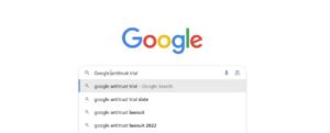 Google Search Engine Antitrust Trial