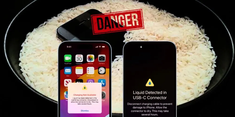 Apple Warns Against Popular Internet Myth of Using Rice to Dry Out Wet iPhones