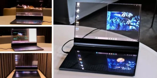 Lenovo Unveils Project Crystal, a Futuristic Concept Laptop with Transparent MicroLED Display