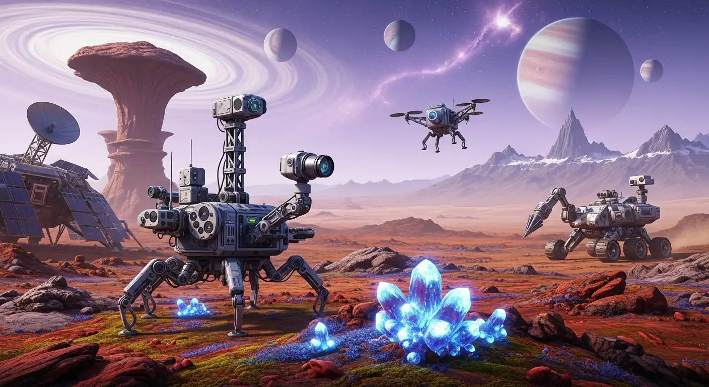 Space Exploration Robot