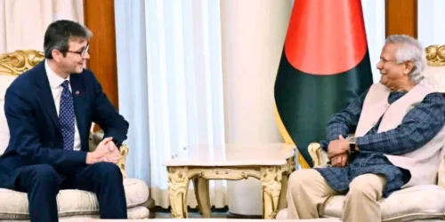 US Delegation Meets Bangladesh’s Interim Leader Yunus to Discuss Economic Reforms
