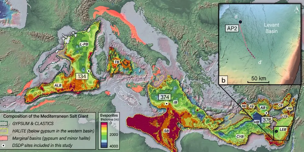 Mediterranean Sea Level Dropped Drastically During Messinian Salinity Crisis, Study Reveals