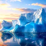 Arctic Ocean icebergs