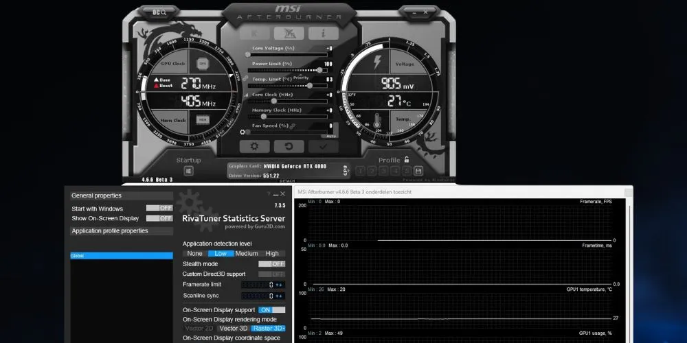 MSI Afterburner 4.6.6 Beta 5 Released with RTX 50 GPU and AI Integration Enhancements