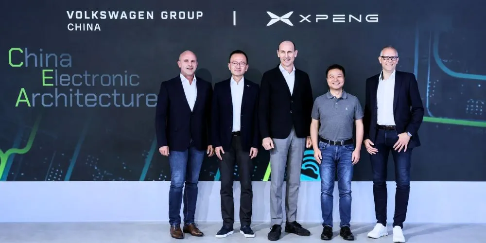 Volkswagen and Xpeng Expand Partnership in China’s EV Charging Network