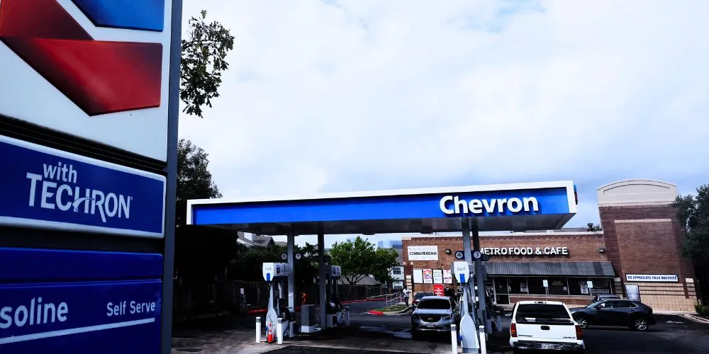 Chevron gas station