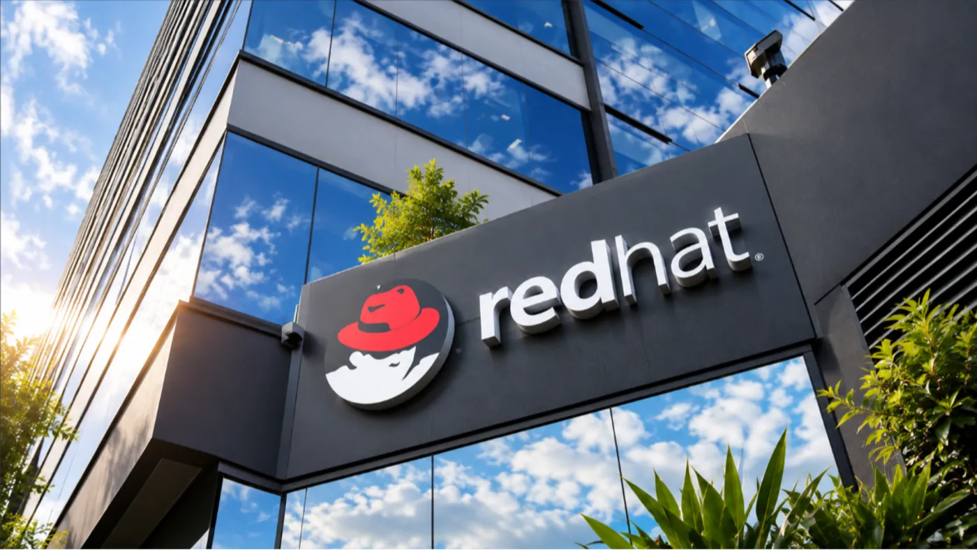 Red Hat Corporate Glass Facade