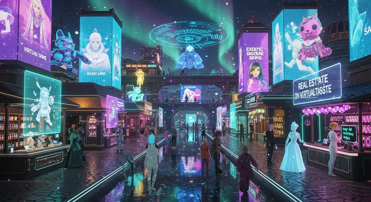 virtual city marketplace