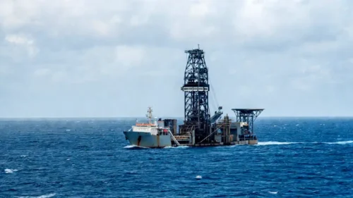 deep-sea drilling ship