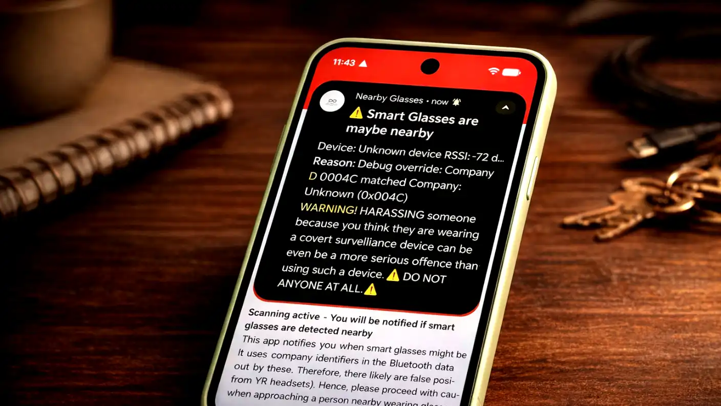 Smart Glasses' Alert