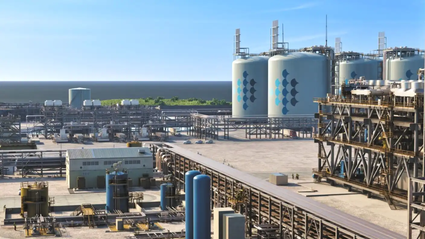 Caturus LNG terminal