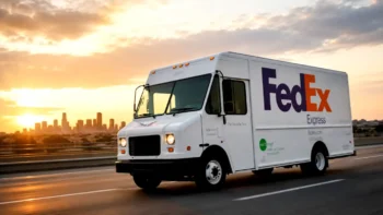 FedEx truck