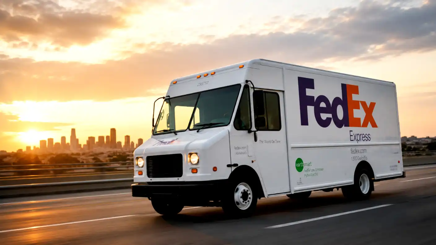 FedEx truck