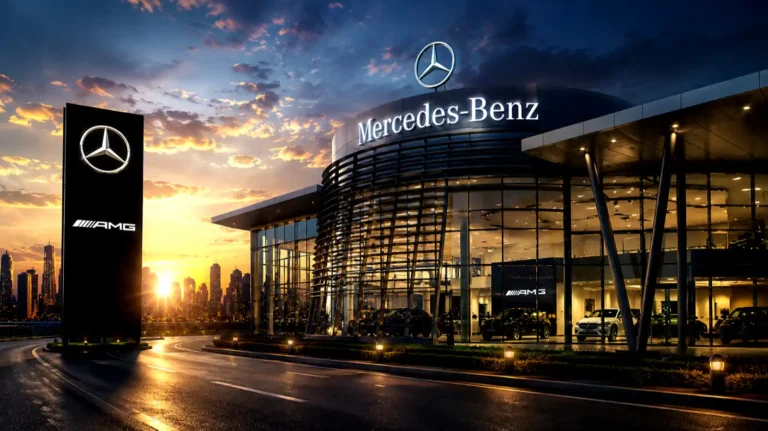 Mercedes-Benz showroom