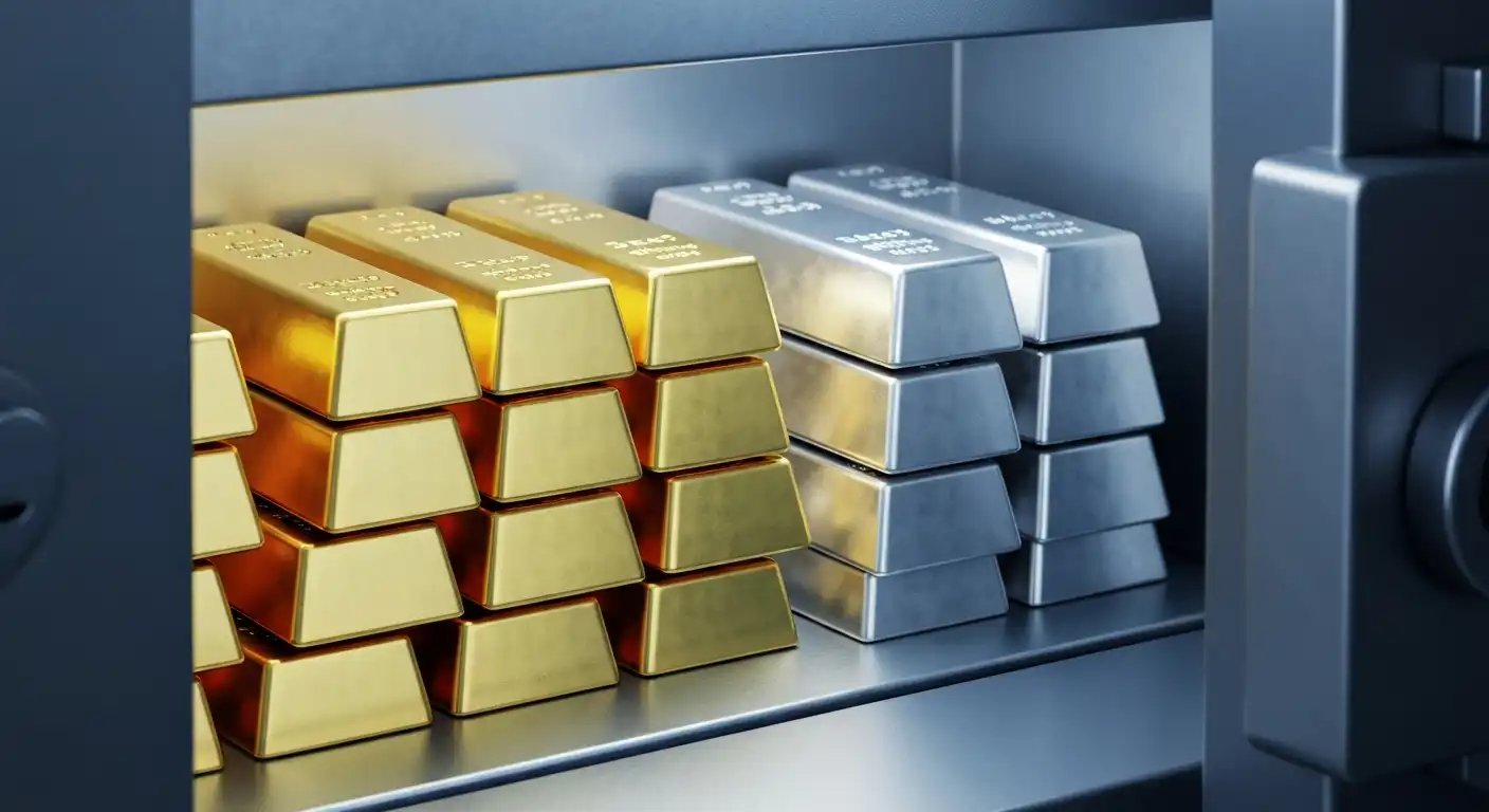Gold and silver