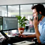 Person Multitasking