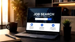 job search interface