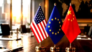 Europe, America, and China