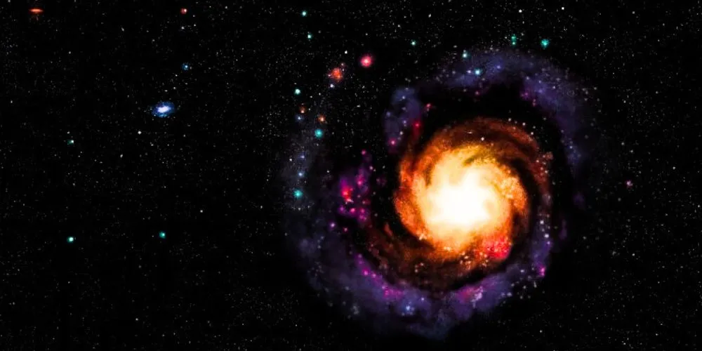ALMA Telescope Captures Ancient Spiral Galaxy, Unveiling Insights into Early Galactic Evolution