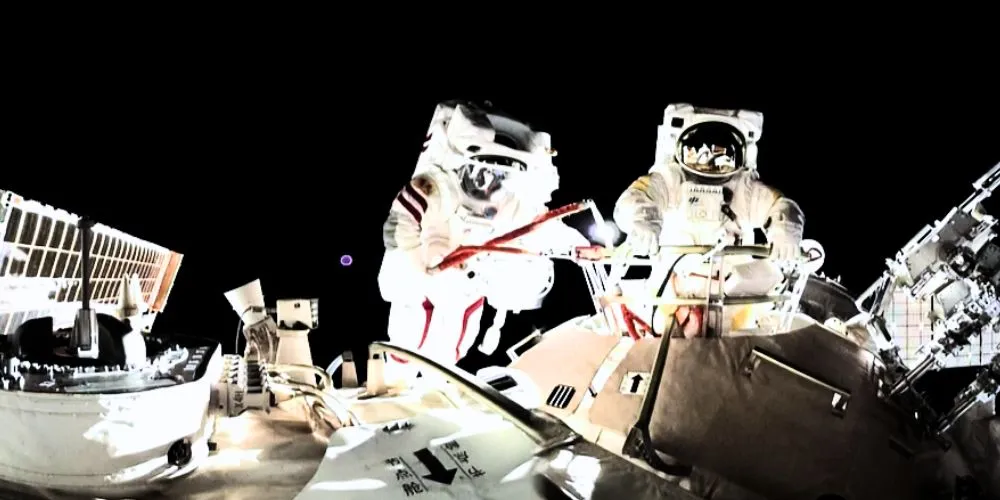 Chinese Taikonauts Successfully Complete Spacewalk to Repair Space Station