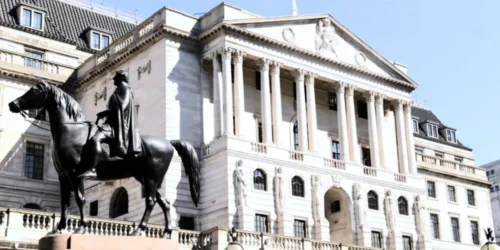 Central bank in London, England
