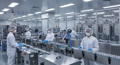 Pharmaceutical factory