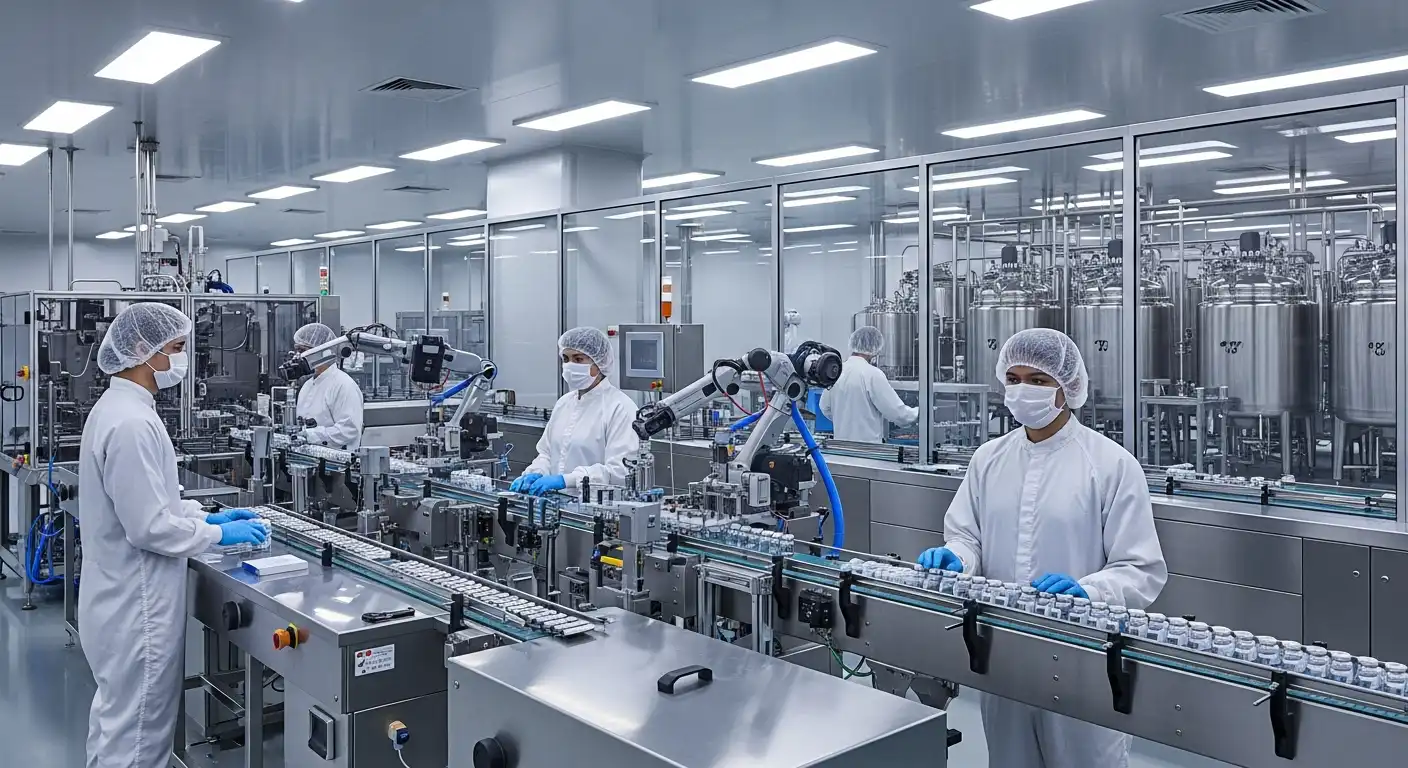 Pharmaceutical factory