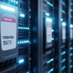 Toshiba 55TB hard drives