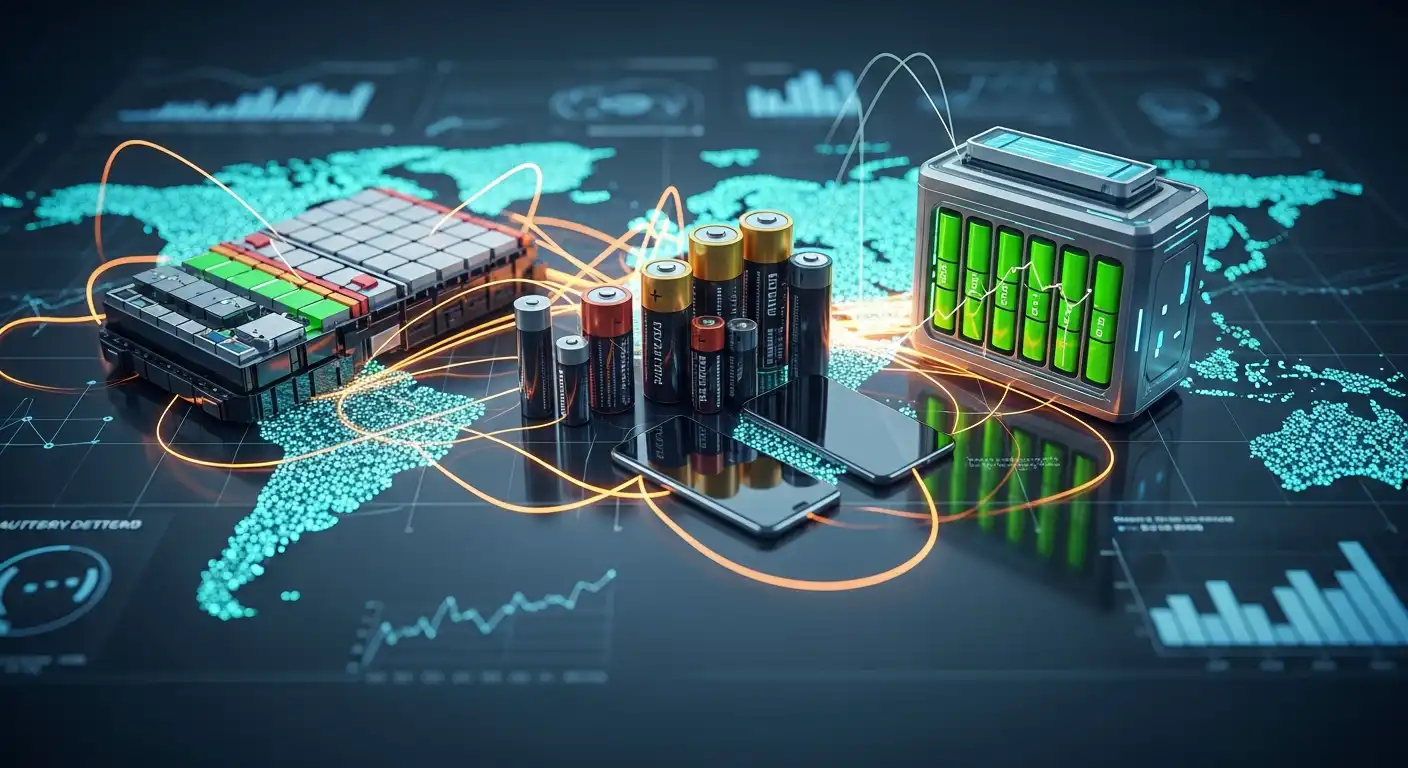 global battery demand