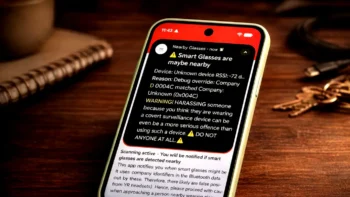 Smart Glasses' Alert