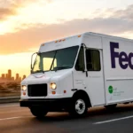 FedEx truck