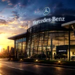 Mercedes-Benz showroom